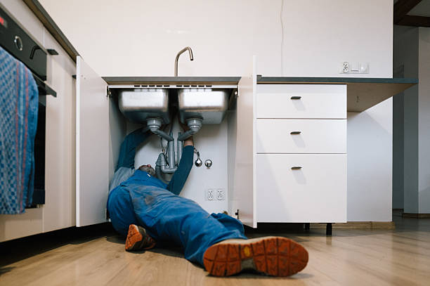Professional Plumbing technician working in Greenview, IL